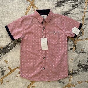 NWT Button Down Shirt For a 7 year old boy